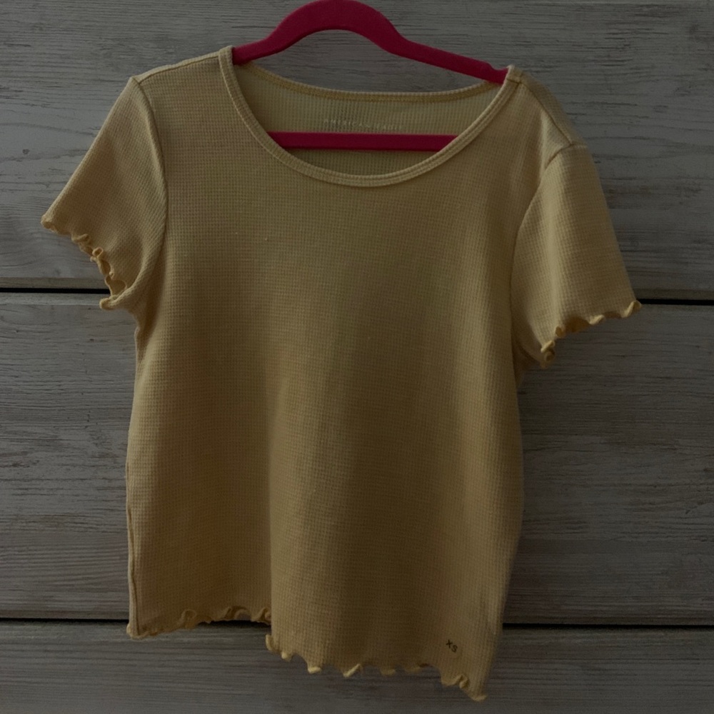 American Eagle cropped tee
